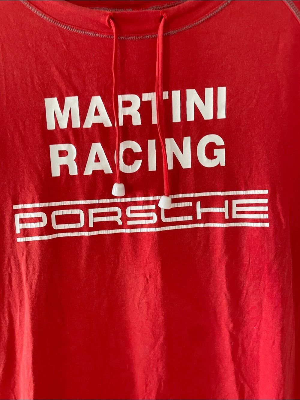 Porsche Design Driver’s Selection Red Graphic T-Shirt Mini Dress Puff Sleeves M - Picture 2 of 13